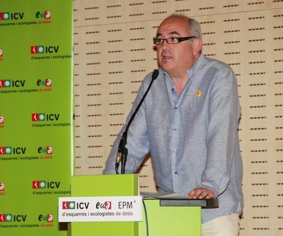 Eusebi Alonso, candidat anoienc d'ICV a les eleccions catalanes del 25N