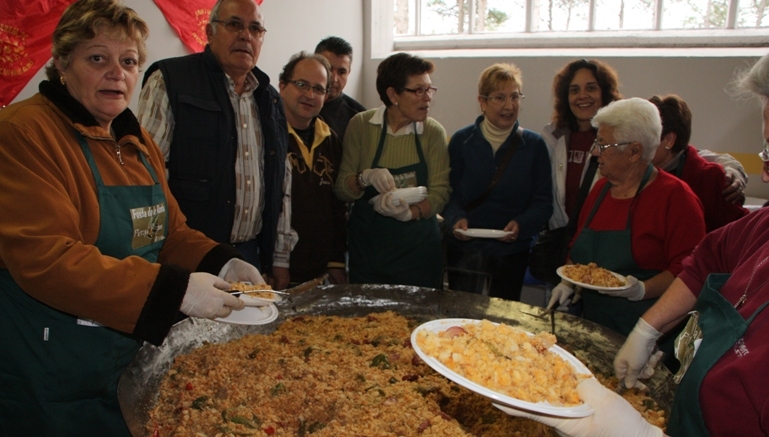 Festa de la Rosta Migas amb els veïns de la Venta-Can Musarro i Can Canals