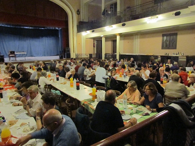 Prop de 300 persones van participar en la darrera edició del sopar de germanor