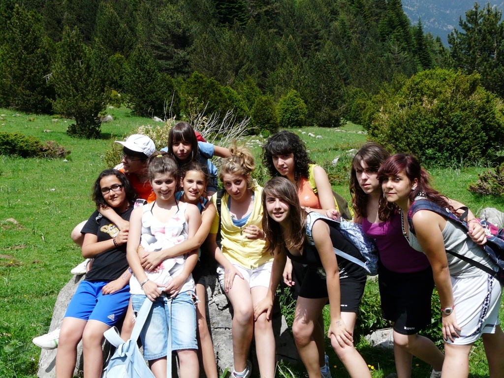 Les noies de 2n d'ESO a Osca