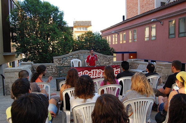 La xerrada sobre 'Bolonya', 1er acte de la Coll@nada