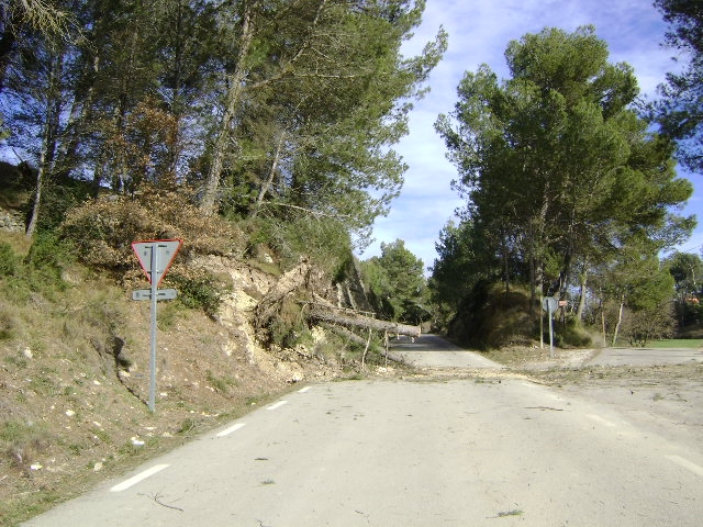 Carretera cap a Rubió