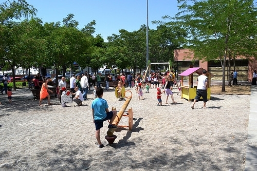 Parc Infantil El Patufet a Les Comes