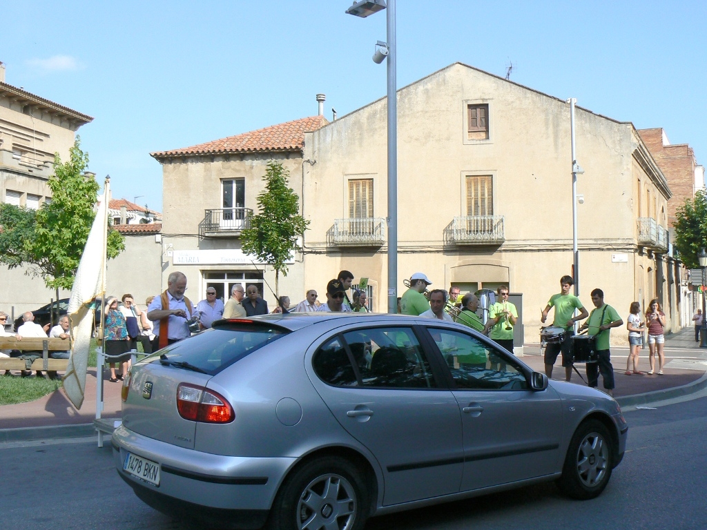 Benedicció dels cotxes a Calaf