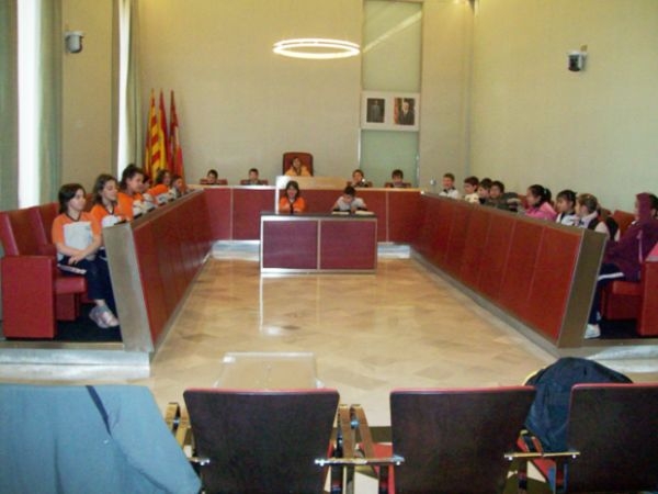 Visita a l'ajuntament