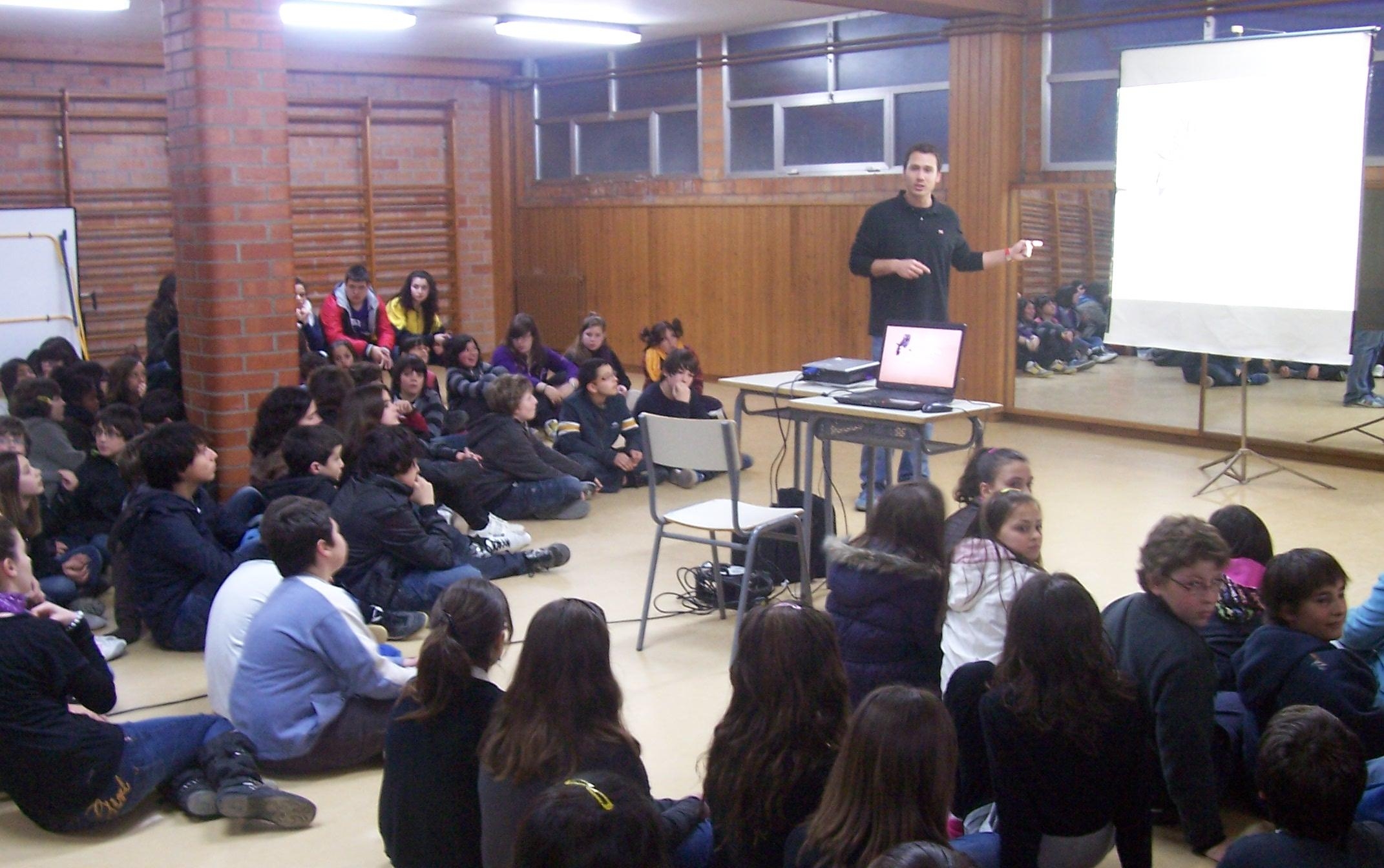 Nit dels Mussols a l'Escola Pia