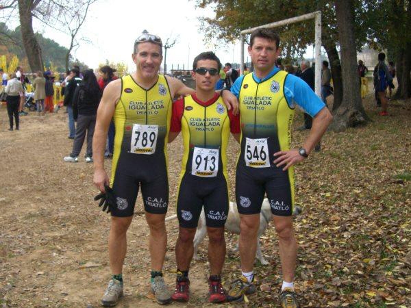 Tres duatletes del CAI van competir a Balaguer