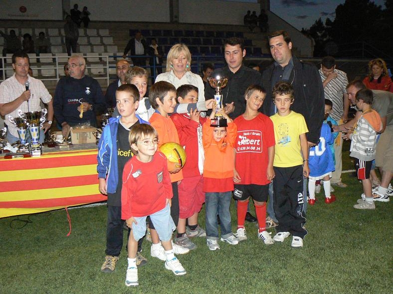 Amics, vencedors en categoria benjamins