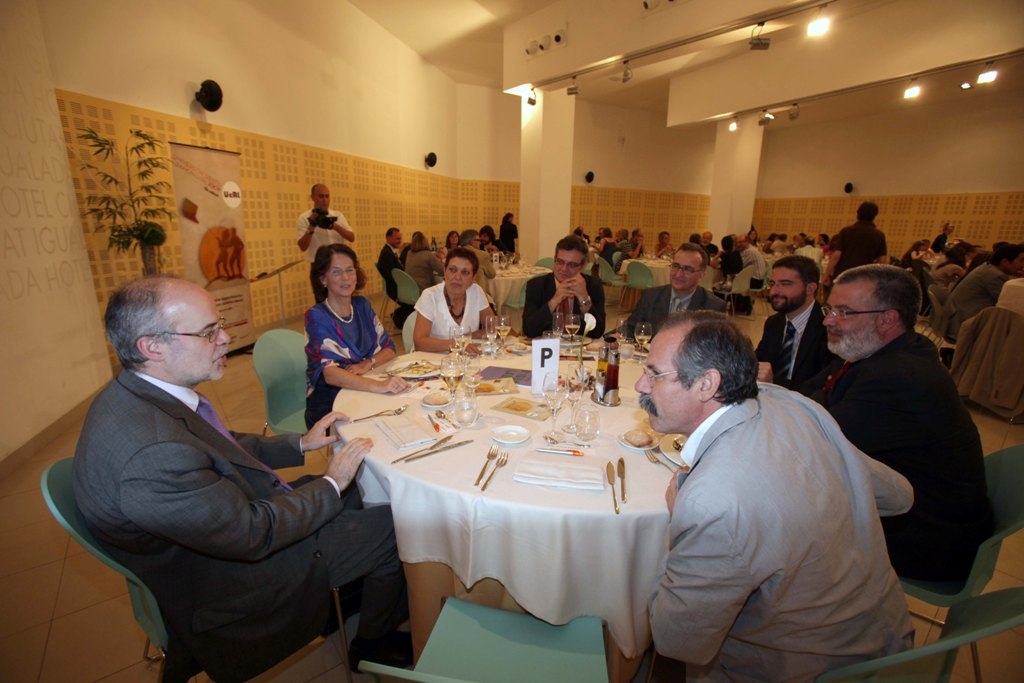 L'acte va comptar amb la participació d'alumnes i professors de la universitat - foto M.Hidalgo