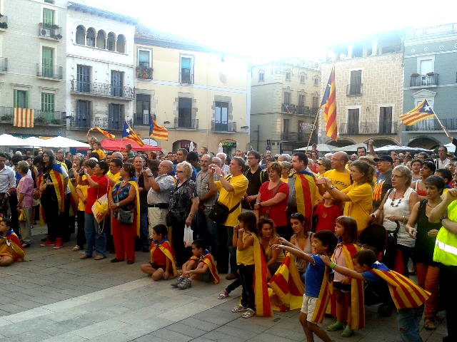 Els participants han aplaudit reiteradament el parlament d'Antoni Dalmau