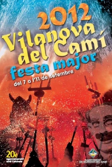 Cartell de la Festa Major de Vilanova