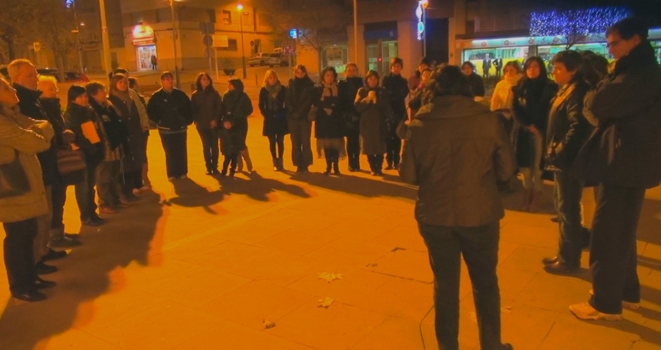 Protesta a Montbui. Foto: Aj. Montbui