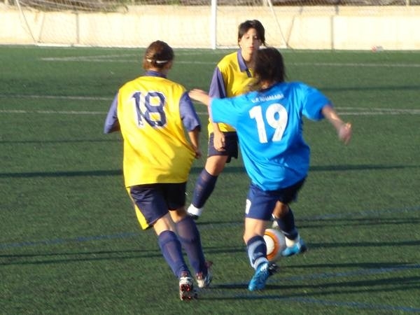 La Sara, autora dels 2 gols de l'Igualada