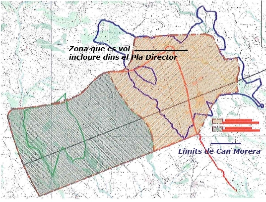 La previsió del Pla Territorial Parcial de les Comarques Centrals i l'ampliació al·legada pel Consorci de la Zona Franca
