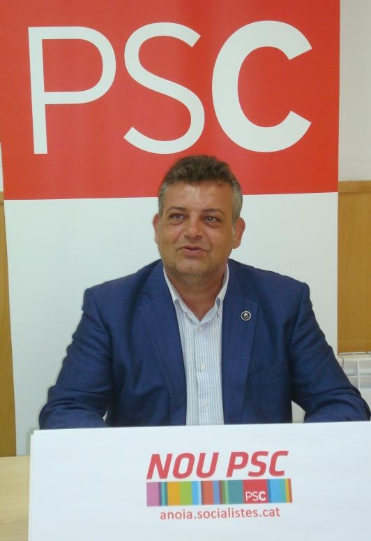 Teo Romero, 1er Secretari de la Federació del PSC-Anoia