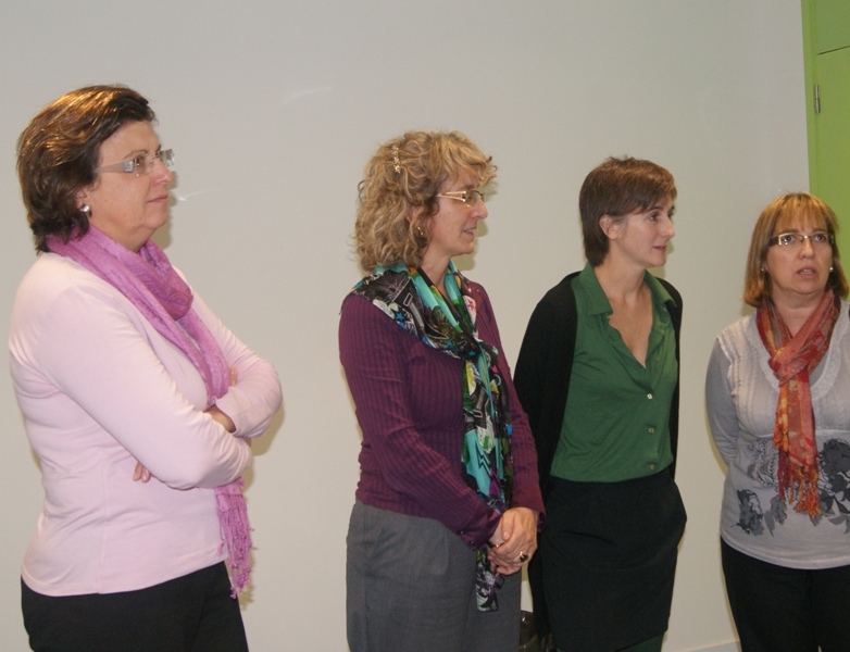 Montserrat Mateu, Mercè Claramunt, Dolors Camats, Francina Gabarró