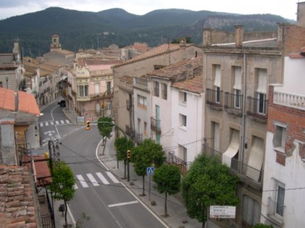 Vista del municipi de Vallbona