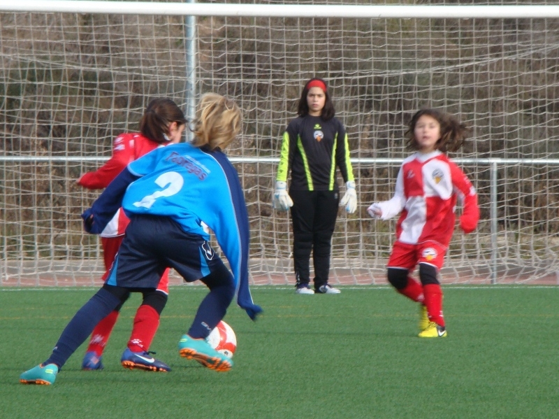 Bon partit de les igualadina davant el Sabadell. Foto: Anna M. Zenon