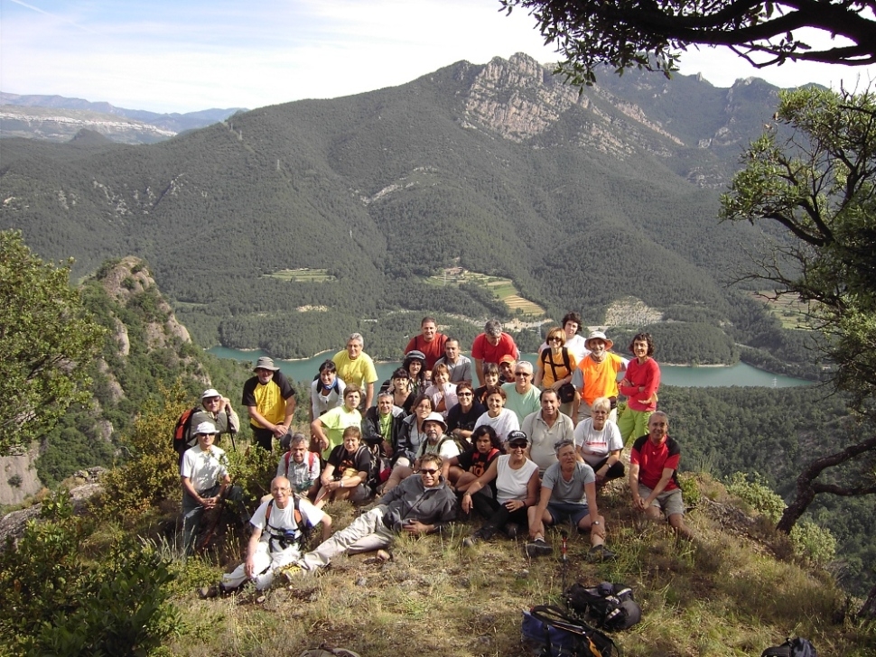 La Colla Excursionista de Vilanova del Camí a la Serra de Picancel