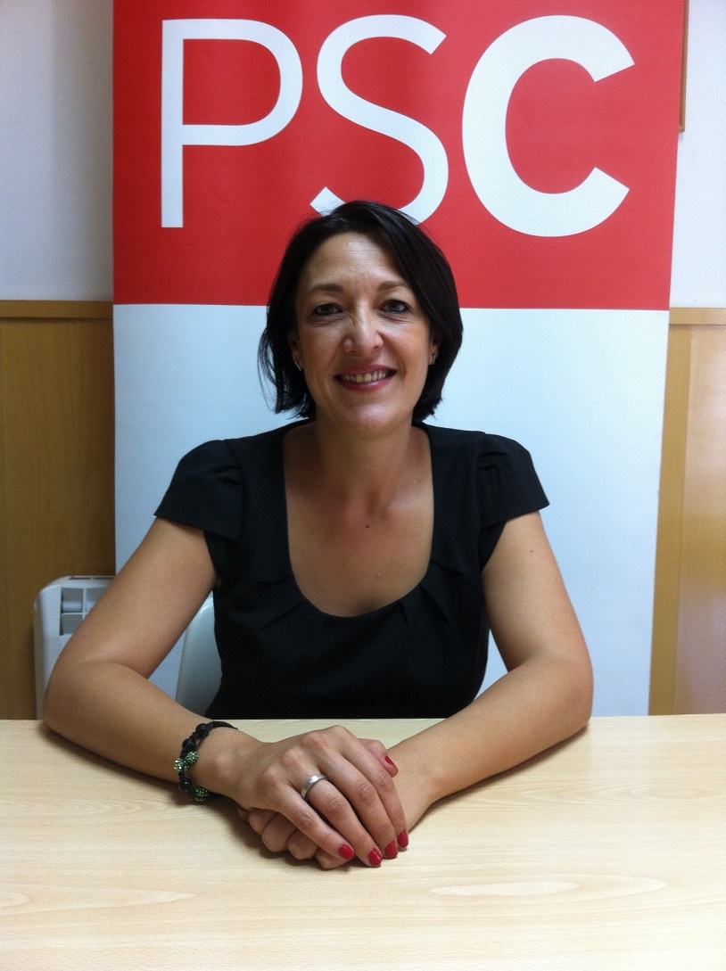 Noemí Trucharte, membre de l'executiva nacional del PSC