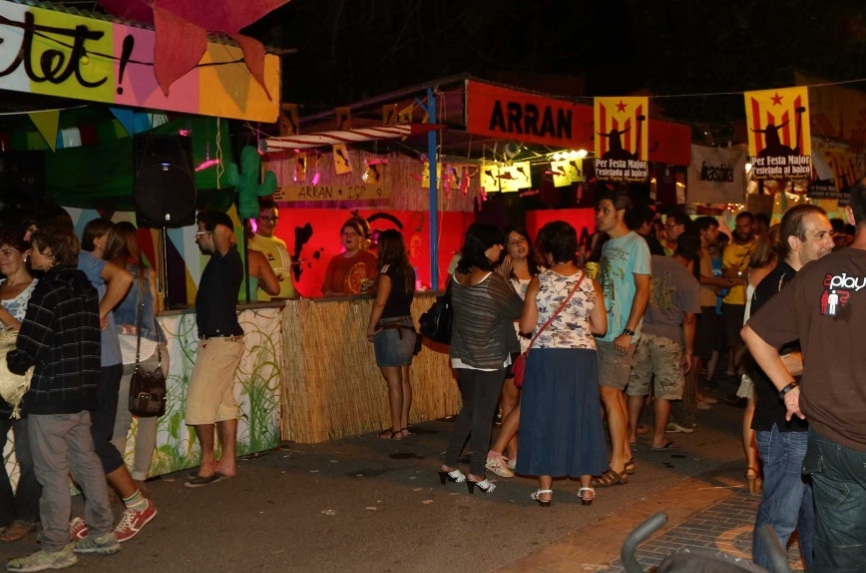 Barraques Festa Major 2012