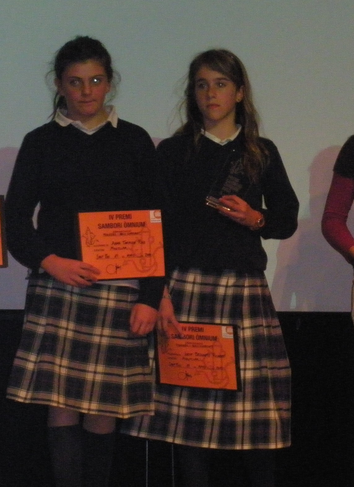 Andrea Fuentes i Judit Bascompte, del Montclar