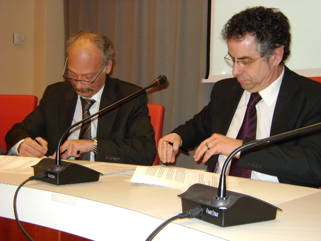 Jordi Aymamí i Joan Vich en una imatge d'arxiu