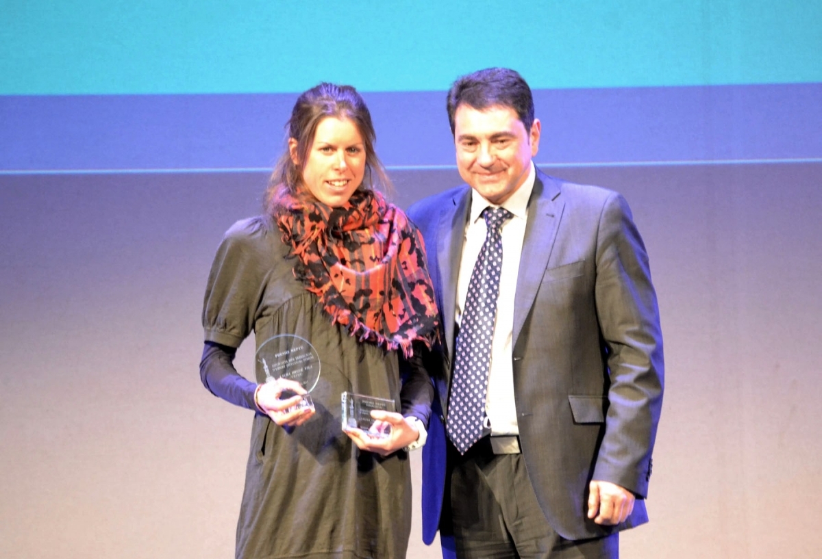 Laura Orugé ha recollit el premi a la millor esportista en categoria individual