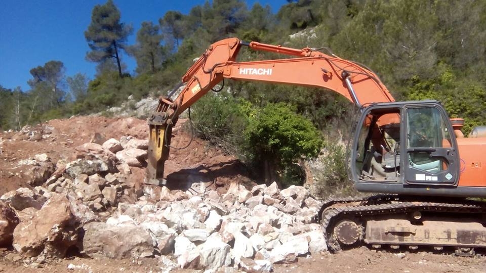 Les obres de l'empresa van engegar aquest juny FOTO: Salvem El Bruc