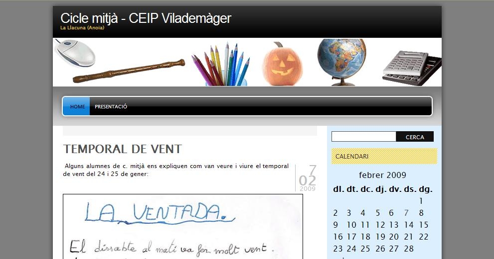 Blog del cicle mitjà del CEIP Vilademàger