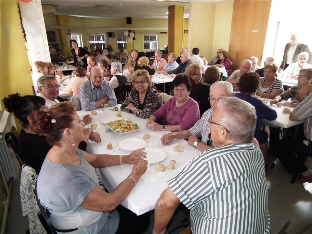 Inauguració del menjador social de Vilanova del Camí
