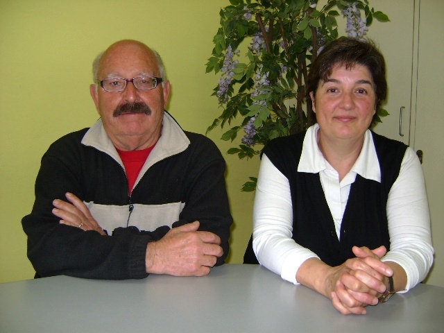 Miguel Garcia i Antonia Amaro, de la Confraria de Fàtima