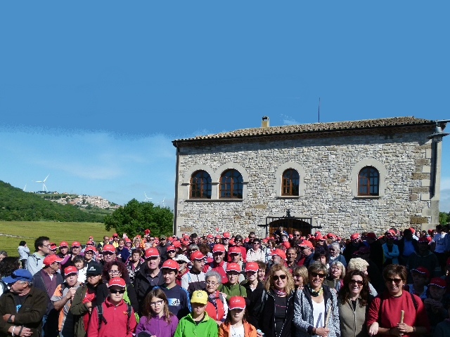 Participants de la caminada Coneix Calonge