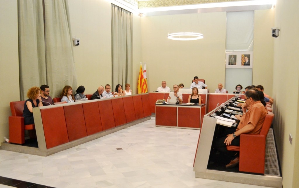 Un dels plens anteriors d'aquest mandat