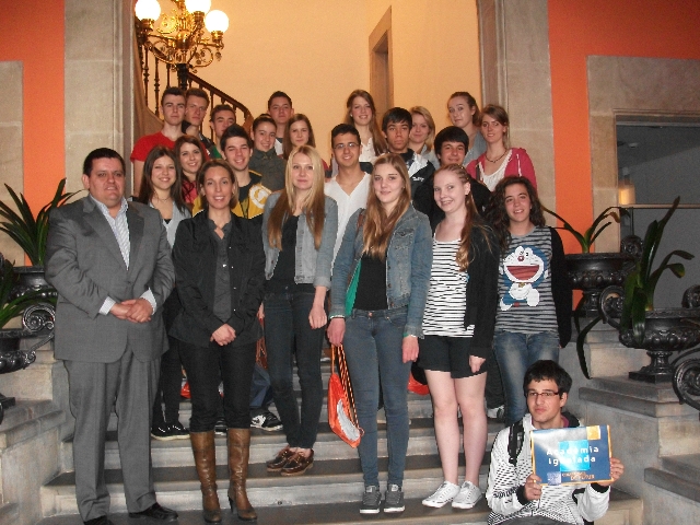 Recepció a l'Ajuntament