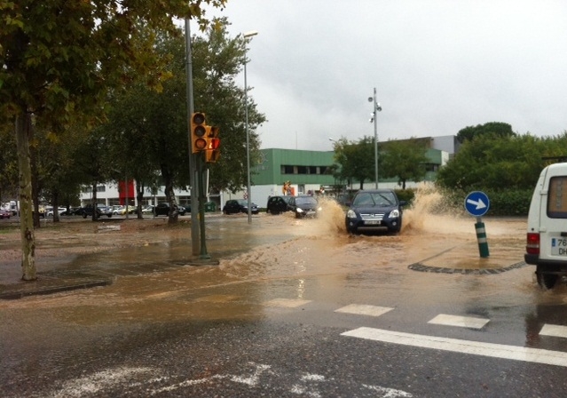 Les inundacions han afectat, principalment, el Polígon i el Rec