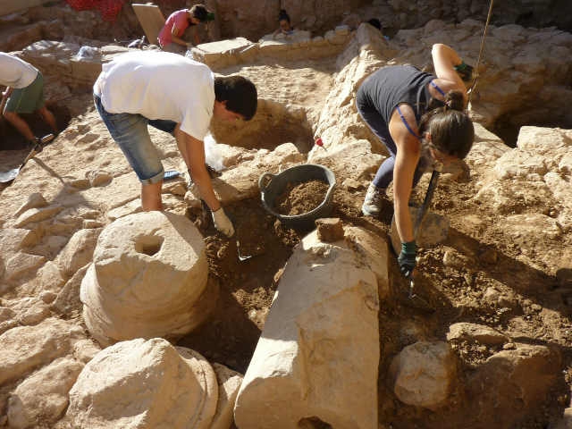 Excavacions a l'oppidum ibèric