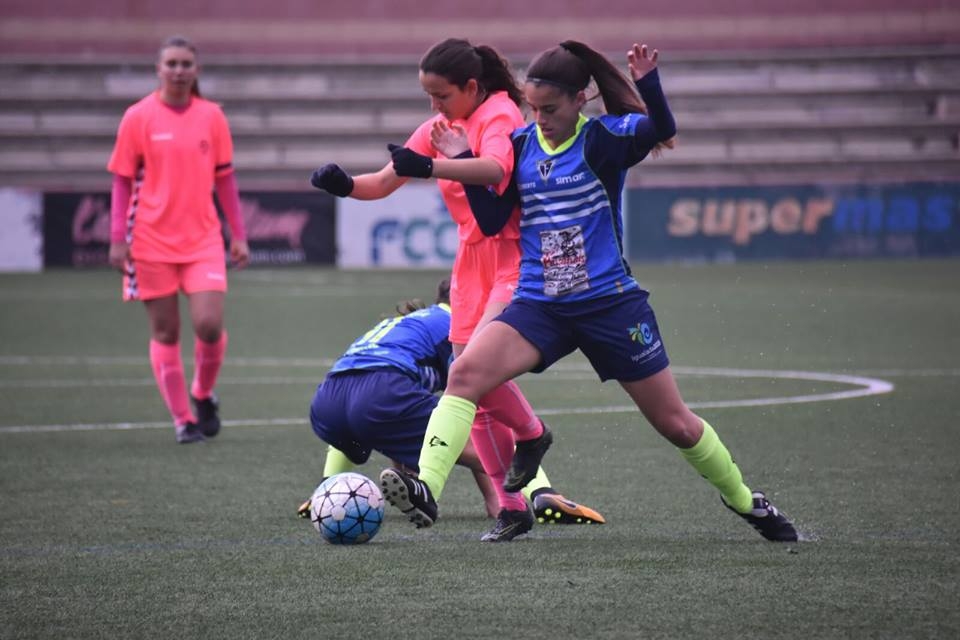 La jugadora del CFI, Marta Ortiz, ara convocada per la selecció catalana