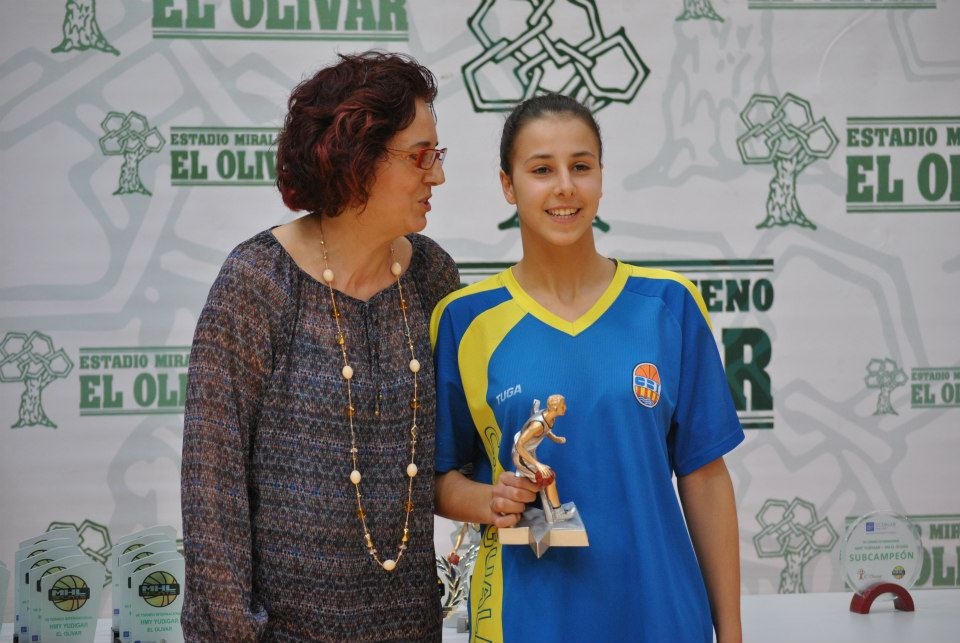 La jugadora Mar Ribera va ser escollida com a MVP. Foto. J. Ribera