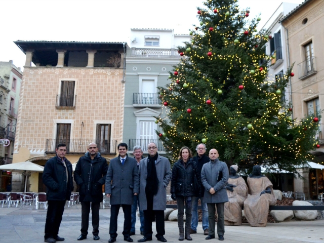 Encesa de l'arbre de Nadal