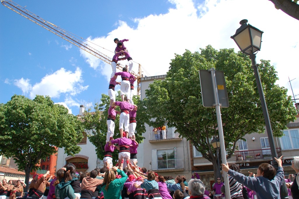 Actuació dels Moixiganguers a Caldes