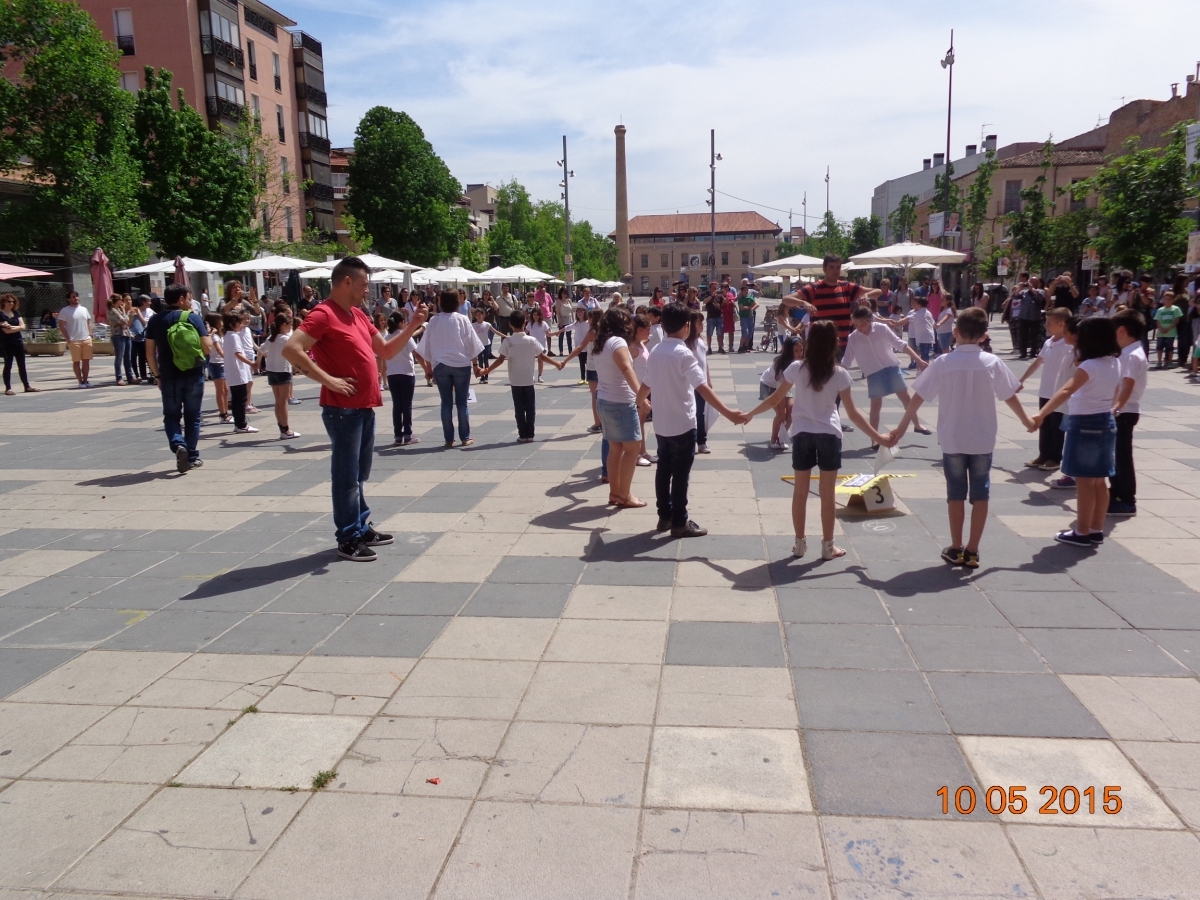 La imatge de la festa de fa un any, amb dues escoles en aquella ocasió