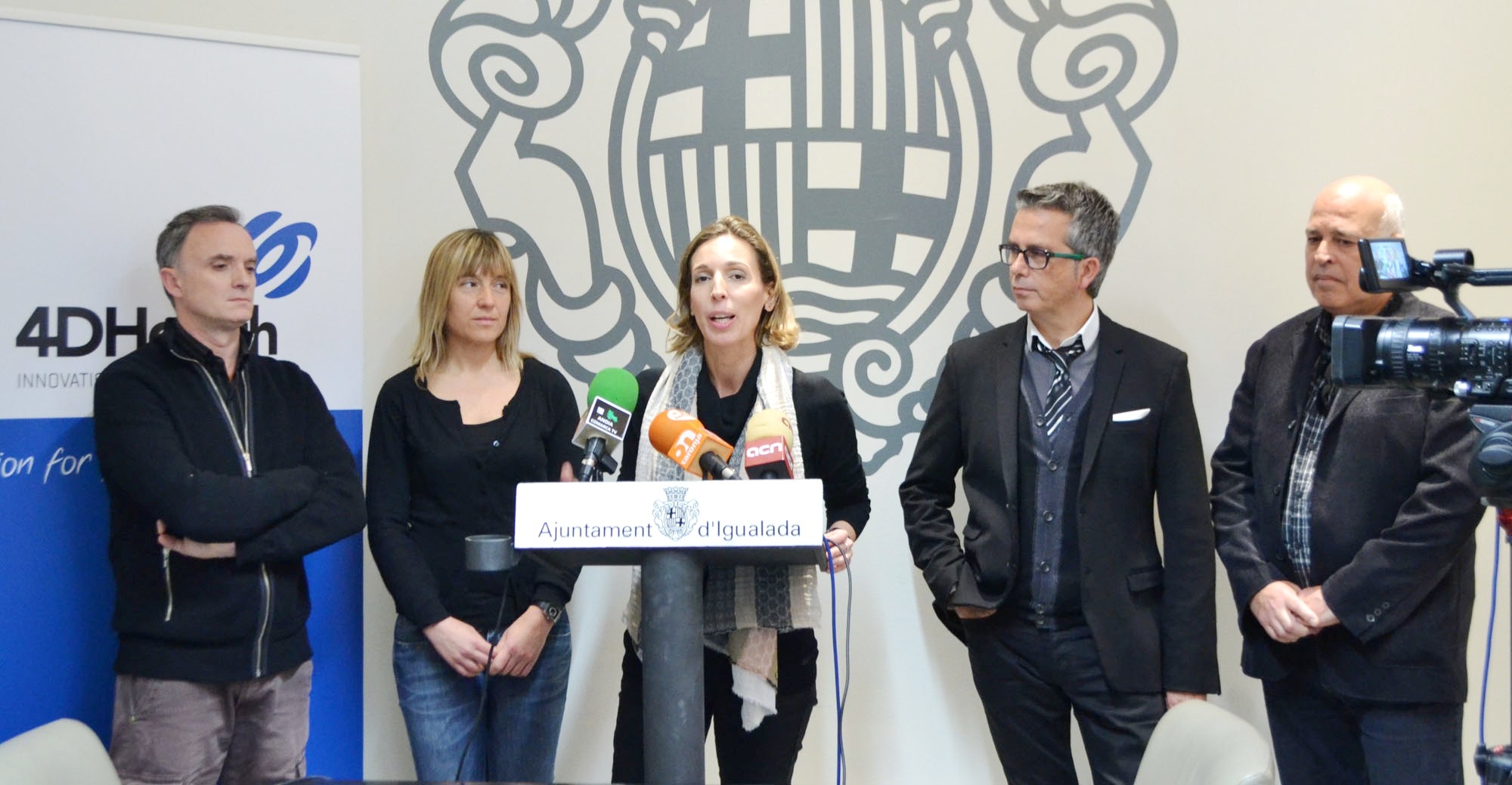 Presentació del conveni entre el 4D Health i el Milà i Fontanals