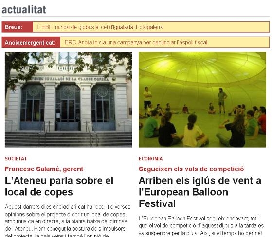 Portada de divendres 6 de juliol