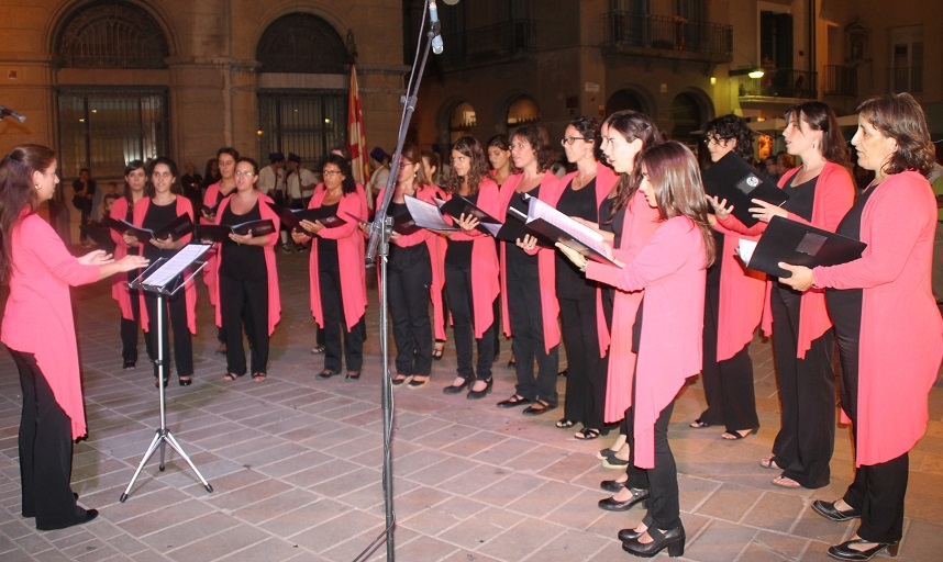 El Cor de Noies Exaudio ha posat punt i final a l'acte