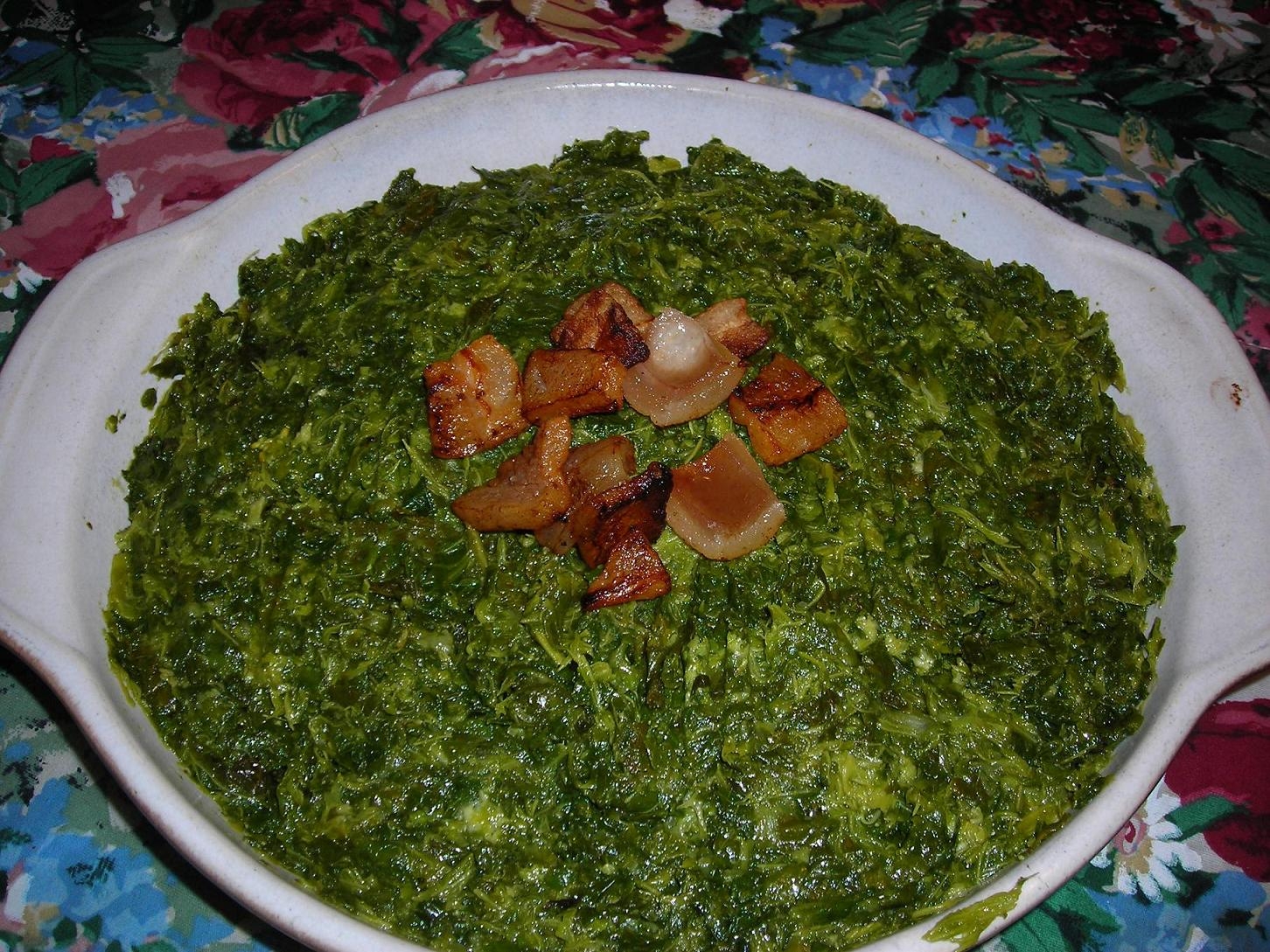 Brotons de col amb cansalada