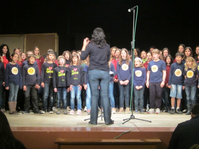 Concert de les corals a l'Ateneu Gumersind Bisbal