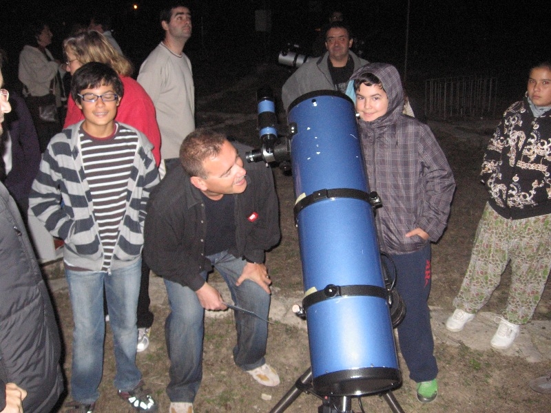 Observació astronòmica a Pujalt