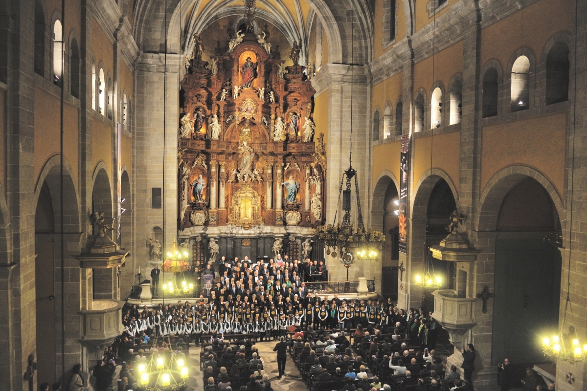 Una imatge de Santa Maria, en una cantada anterior