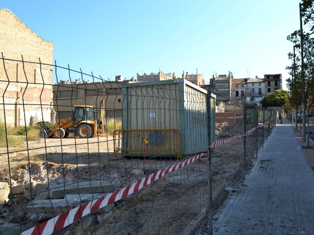 Obres de la nova zona blanca